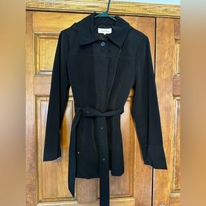 Calvin Klein black water repellent jacket